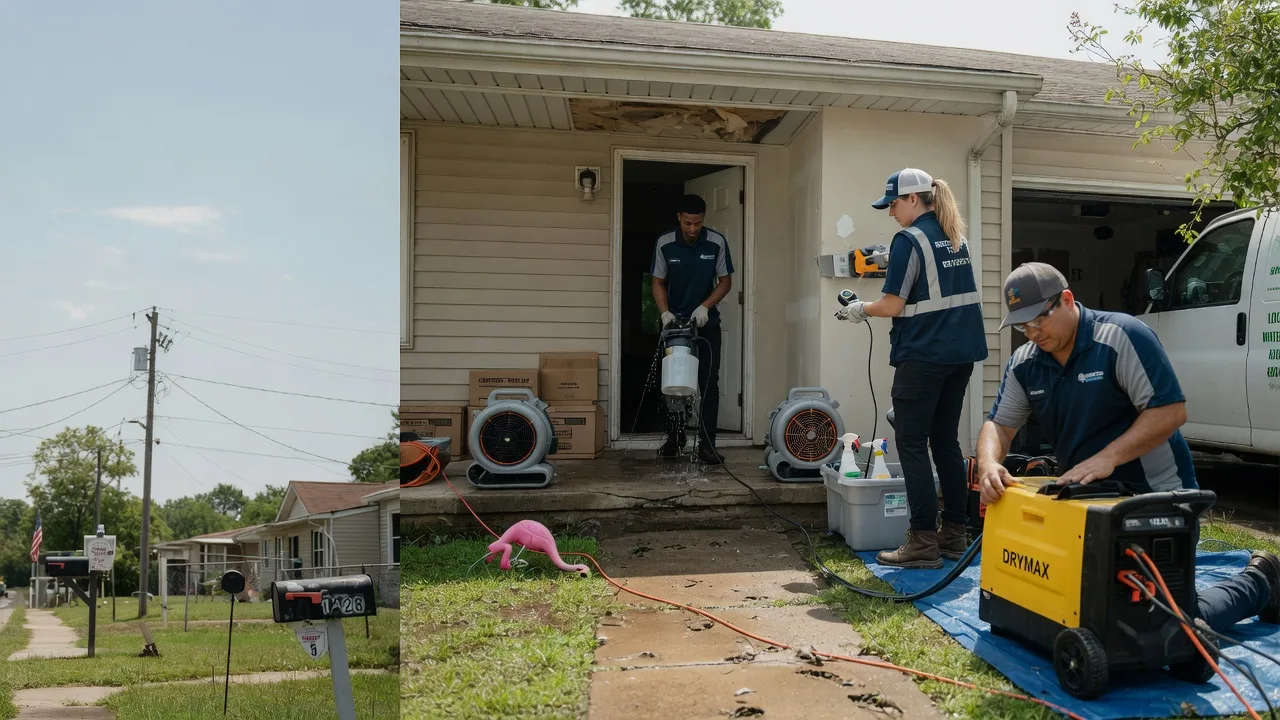 Storm Damage Water Removal in Slippery Rock, PA near me